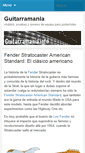 Mobile Screenshot of guitarramania.info